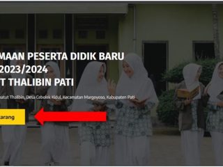 Tutorial Pendaftaran Online PPDB I'anatut Thalibin 2023