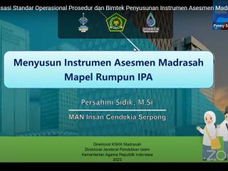 Resume Menyusun Instrumen AM Mapel IPA Oleh: Persahini Sidik, M.Si. MAN Insan Cendekia Serpong