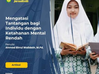 Mengatasi Tantangan bagi Individu dengan Ketahanan Mental Rendah