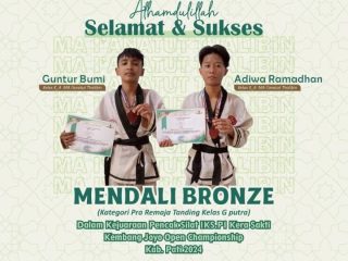 Dua Siswa MA I'anatut Thalibin Raih Medali dalam Kejuaraan IKSPI Kera Sakti Kembang Joyo Open 2024