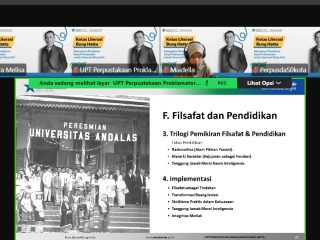 Perpustakaan Ianah Dalami Pemikiran Bung Hatta Lewat Webinar Literasi