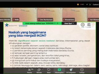 Ikuti Sosialisasi IKON, Perpustakaan MTs I’anatut Tholibin Siap Daftarkan Naskah Kuno