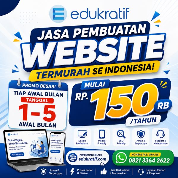 PROMO JASA PEMBUATAN WEBSITE